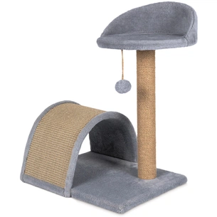 Дряпка (кігтеточка) для котів Природа Д051 50х38х65 см сіра (4823082429608) зображення 1