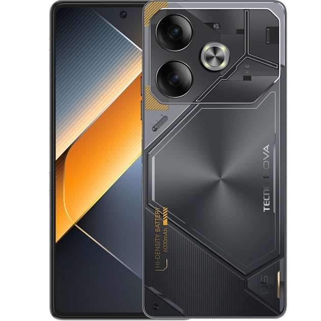 Мобільний телефон Tecno POVA 6 8/256GB Meteorite Grey (4894947019050) - зображення 1