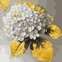 Картина по номерам Santi Золота гортензія, 40*40 см, поталь (955138) - зменшене зображення 1