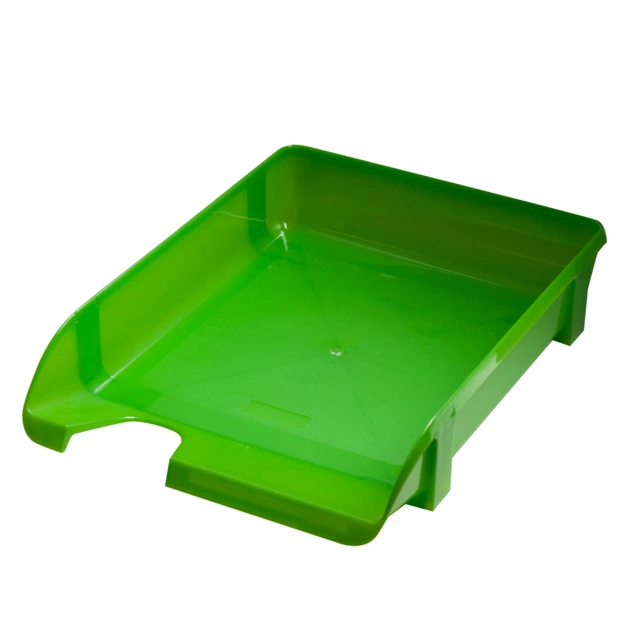 Лоток для паперів Арника горизонтальний, пластиковий, салатовий (80507) - picture 1