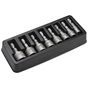 Набір торцевих головок Topex 1/4", 8 шт (39D387) - зменшене зображення 2