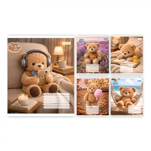 Зошит 1 вересня Bear stories А5 18 аркушів лінія (768973) зображення 1