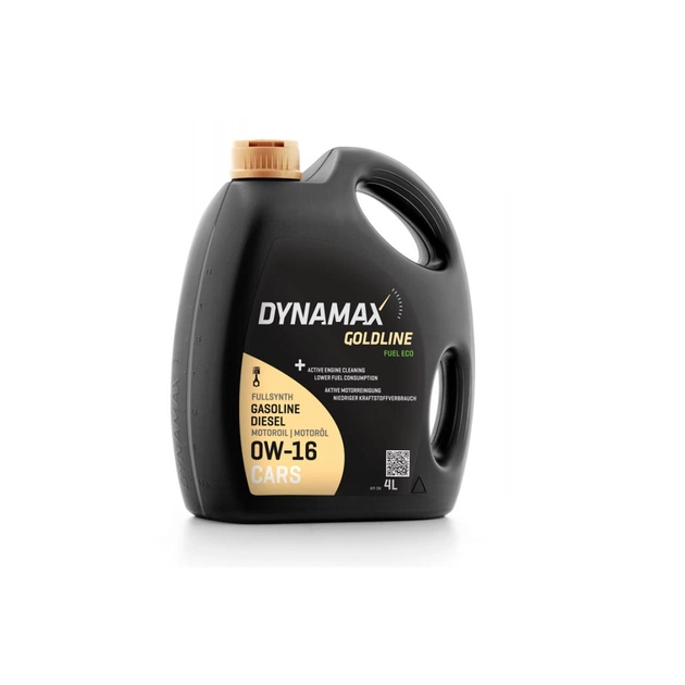 Моторна олива DYNAMAX GOLDLINE FUEL ECO 0W16 4л (502878) - изображение 1