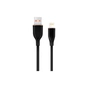 Дата кабель USB 2.0 AM to Lightning 1.5m 2.1A Cablexpert (CC-USB2S-AM8PM-1.5M-BK) - уменьшенное изображение 1