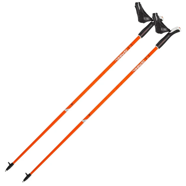 Палиці для скандинавської ходи Gabel X-1.35 Red/Orange 105 (7009361141050) (DAS302707) - зображення 1