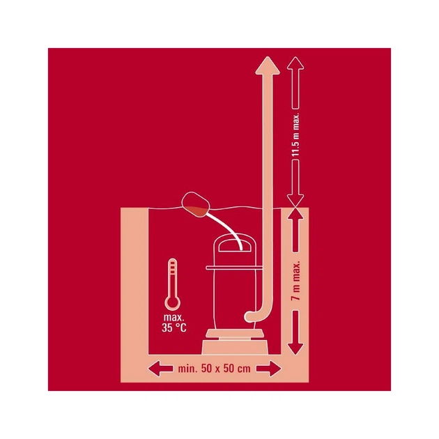 Дренажный насос Einhell GE-DP 900 Cut, 900Вт, 16000л/час (4181550) - изображение 5