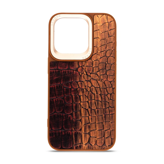Чохол до мобільного телефона Harder Glamorous Croco Apple iPhone 15 Pro Magma (ARM76764) - зображення 1