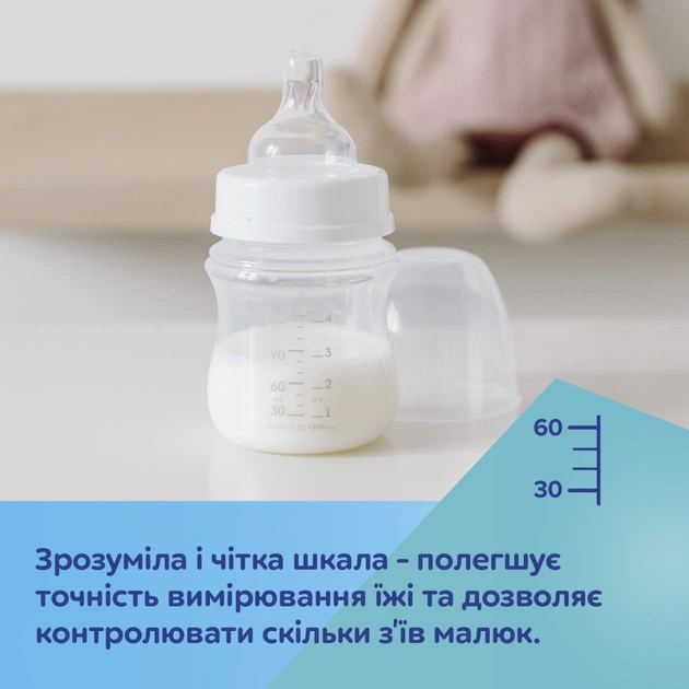 Бутылочка для кормления Canpol babies EasyStart Newborn baby с широким отверстием 240 мл (35/217_pin) - изображение 8