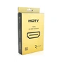 Кабель мультимедийный HDMI M to HDMI M 2.0m V1.4 4K black Ritar (HDMI(M)/(M)V1.4-2m-348B) - уменьшенное изображение 3