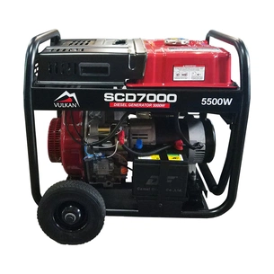 Генератор Vulkan SCD7000 дизель 5Kw, 3ф (SCD7000) зображення 1