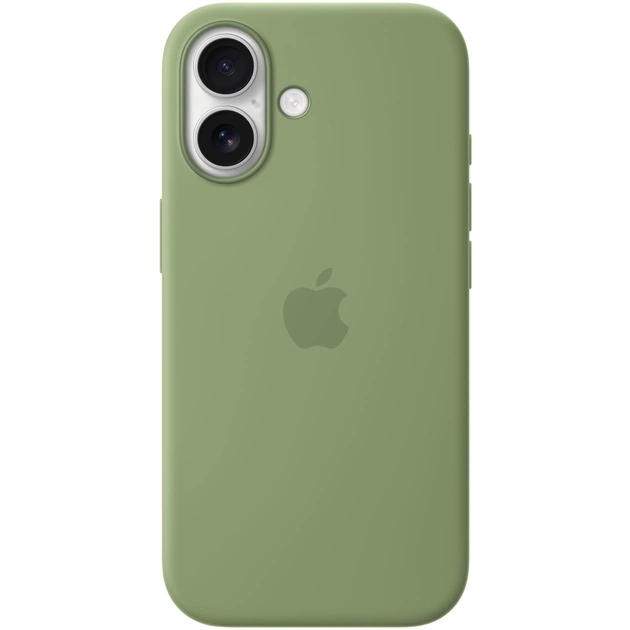 Чохол до мобільного телефона Apple Silicone iPhone 17 Light Moss Model A3558 (MGEX4ZM/A) - изображение 1