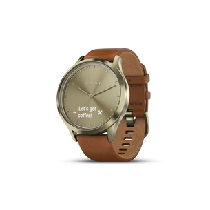 Смарт-годинник Garmin vivomove HR, E EU, Premium, Gold-Gold, S/M (010-01850-25) зображення 1