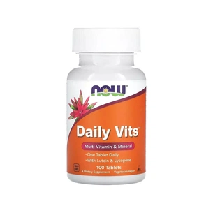 Вітамінно-мінеральний комплекс Now Foods Мультивітаміни та мінерали, Daily Vits, Multi Vitamin & Mineral, 100 табл (NF3770) зображення 1