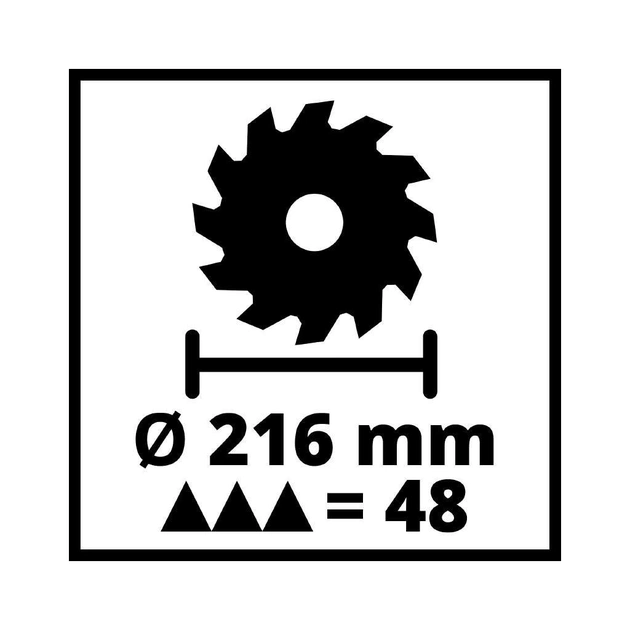 Торцювальна пила Einhell TC-MS 216 (4300370) - picture 6