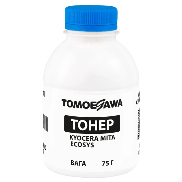 Тонер Kyocera Mita Ecosys PA4000cx, 75г, Cyan Tomoegawa (TSM-VF-04V2C-075) - зображення 1