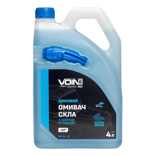 Омыватель автомобильный VOIN -22 Ocean Ozone з ефектом антидощу 4л (VOIN W5 OO -22) изображение 1