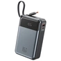 Універсальна мобільна батарея XO PR267 PD 65W 20000mAh Grey - уменьшенное изображение 1