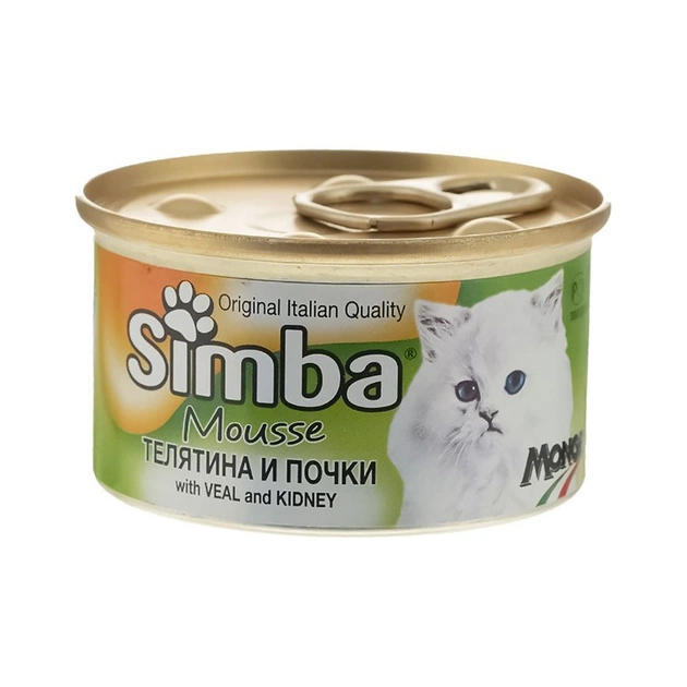 Консерви для котів Simba Cat Wet телятина 85 г (8009470009409) - зображення 1