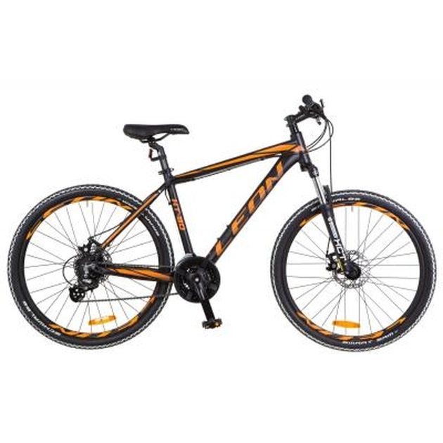 Велосипед Leon 26" HT-80 2018 AM 2018 14G DD рама-20" Al чорно-помаранчевий (OPS-LN-26-028) - зображення 1