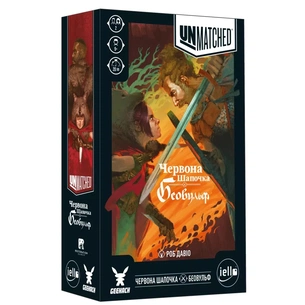 Настільна гра Geekach Games Unmatched: Червона Шапочка проти Беовульфа (GKCH054RB) зображення 1