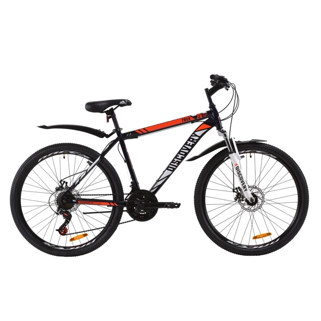 Велосипед Discovery 26" TREK AM DD рама-18" St 2020 синьо-помаранчевий (OPS-DIS-26-291) - зображення 1