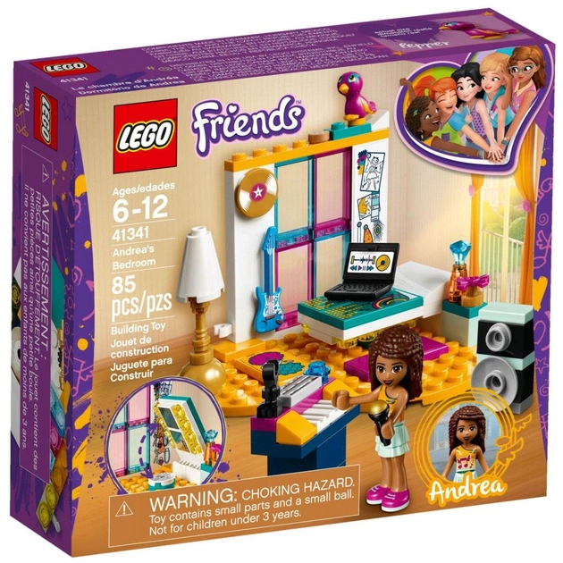 Конструктор LEGO Спальня Андреа 85 деталей (41341) - изображение 1