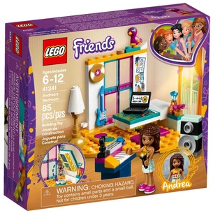 Конструктор LEGO Спальня Андреа 85 деталей (41341) зображення 1