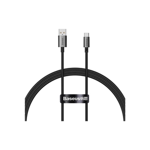 Дата кабель USB 2.0 AM to USB-C 1.0m Superior Fast Charging 100W cluster black Baseus (P10320102114-00) зображення 1