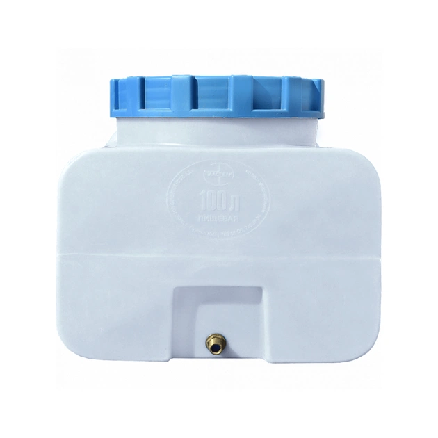 Ємність для води Пласт Бак квадратна харчова 100 л прямокутна біла (164) - picture 3