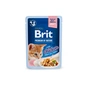 Вологий корм для кішок Brit Premium Delicate Fillets in Gravy Chicken for Kitten (8595602570652) - зменшене зображення 1