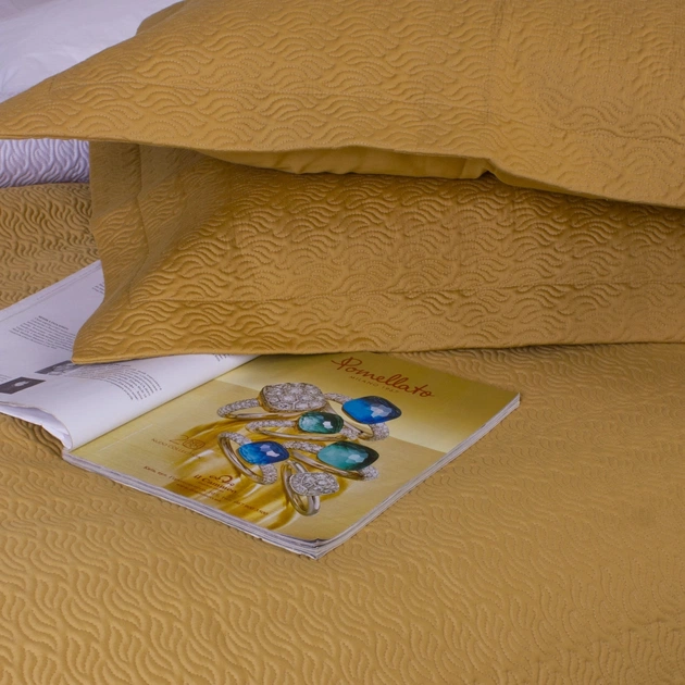 Покривало MirSon набір Imperial Gold Line покривало 180х210 см + наволочки 50х70 см х 2 шт (2200007177875) - picture 7