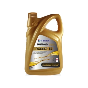 Моторна олива TEDEX RUNNER (FS) SN/SM/CF 10W40 4л зображення 1