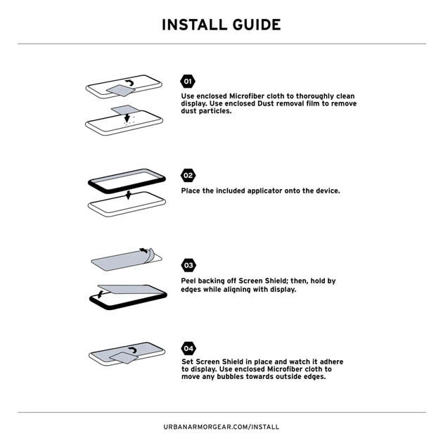 Скло захисне UAG iPhone 17 Pro Max Transparent (14438211VNA) - picture 9