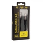 Кабель Cablexpert USB Type-C - USB Type-C (M/М), 240 Вт, 1 м, чорний (CCBP-USB4.2-CMCM240-1M) - зменшене зображення 2