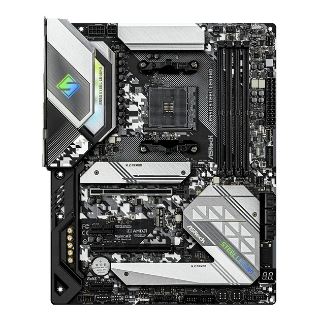 Материнська плата ASRock B550 STEEL LEGEND - зображення 1