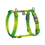 Шлея для собак WAUDOG Nylon Mono H-подібна з QR паспортом, світловідбивна, М салатова (54575) - зменшене зображення 1