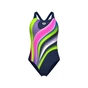 Купальник Arena Water Fluids Swimsuit Swim Pro 008837-570 Темно-синій/Рожевий/Салатовий 40 (3468337533290) - уменьшенное изображение 6