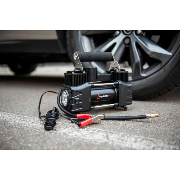 Автомобільний компресор Poputchik 85л/хв, 10 А (13-015-IS) - picture 9