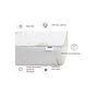 Наматрацник MirSon №1010 Alberto Wool Aloe Vera 80х160 см (2200001495241) - зменшене зображення 3