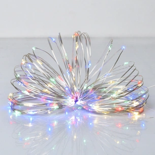 Гірлянда YES! Fun Нитка на мідному дроті 50 LED Різнокольорова 5 м Статична USB (975039) зображення 1