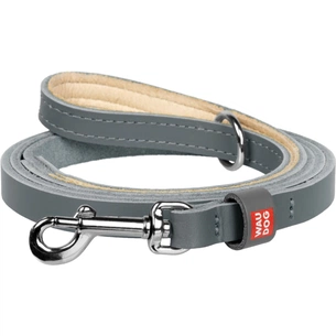 Повідець для котів WAUDOG Classic XXS-XS Ш 12 мм Д 122 см сірий (603211) зображення 1