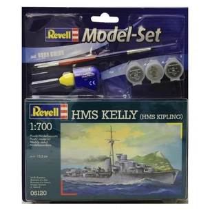 Збірна модель Revell Ескадрений міноносець H.M.S. Kelly (H.M.S. Kipling) 1:700 (65120) зображення 1