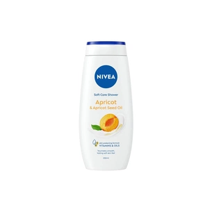 Гель для душа Nivea Apricot & Apricot Seed Oil Soft Care Shower 250 мл (9005800317533) изображение 1