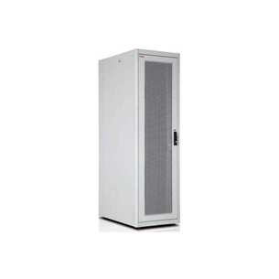 Шафа напольна Lande DYNAmic Basic Series 42U 600x1000, двері перф. 63%, RAL7035, Light Grey (LN-DS42U6010-LG) зображення 1