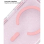 Чохол до мобільного телефона BeCover FIBRA Star Shine MagSafe Apple iPhone 17 Pro Light Pink (715428) - зменшене зображення 3