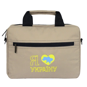 Сумка для ноутбука Porto 12'' PN12 LoveUkraine Beige (PN12LB_LoveUkr) зображення 1