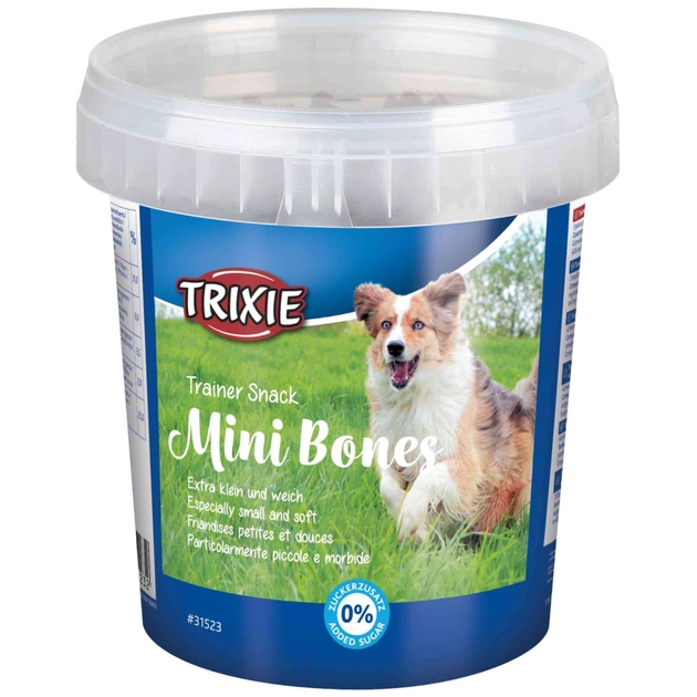 Лакомство для собак Trixie "Mini Bones" 500 г (ассорти) (4011905315232) - изображение 1