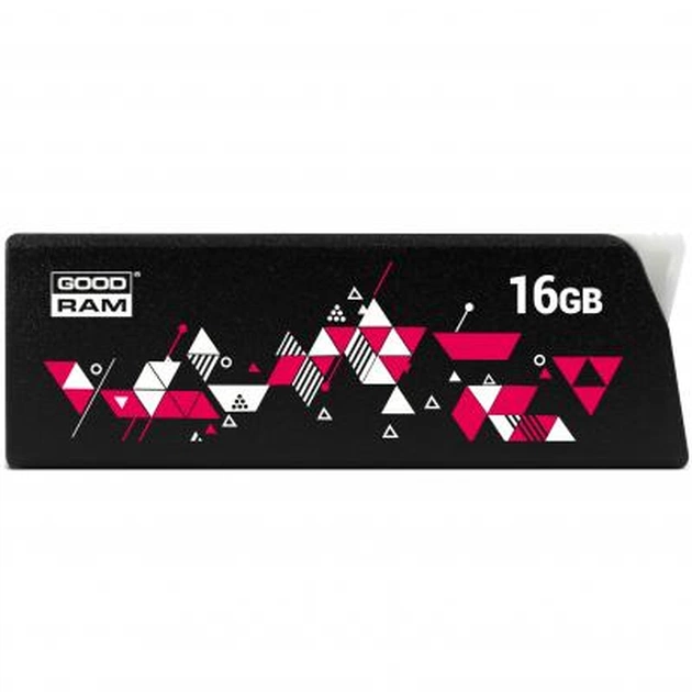 USB флеш накопичувач Goodram 16GB UCL3 Cl!ck Black USB 3.0 (UCL3-0160K0R11) - зображення 1