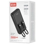Батарея універсальна ColorWay 20 000 mAh DigiPower PD/22.5W, QC/4.0, Black (CW-PB200LP01BK) - зменшене зображення 4