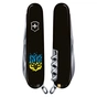 Ніж Victorinox Spartan Ukraine Black "Вогняний Тризуб" (1.3603.3_T0316u) - зменшене зображення 3